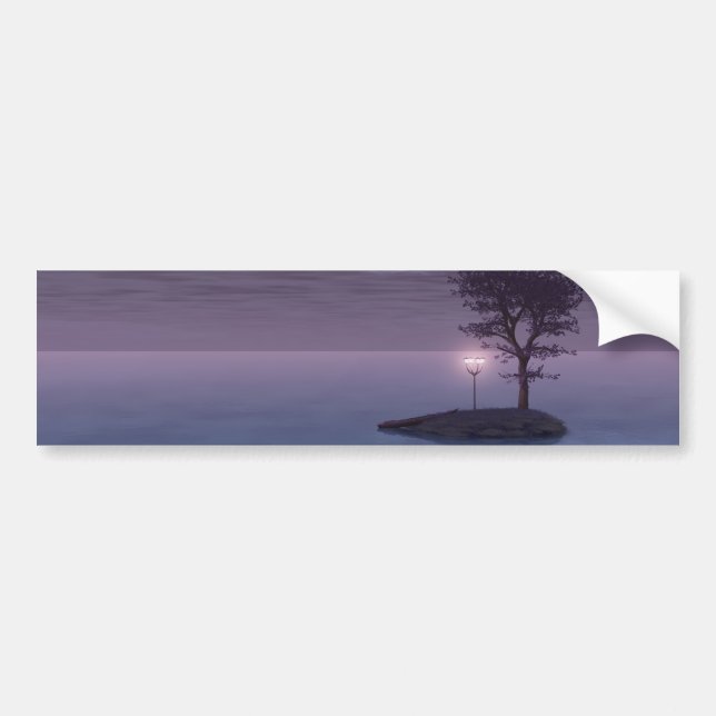 Isle of Wanderers Bumper Sticker Bildekal (Framsidan)