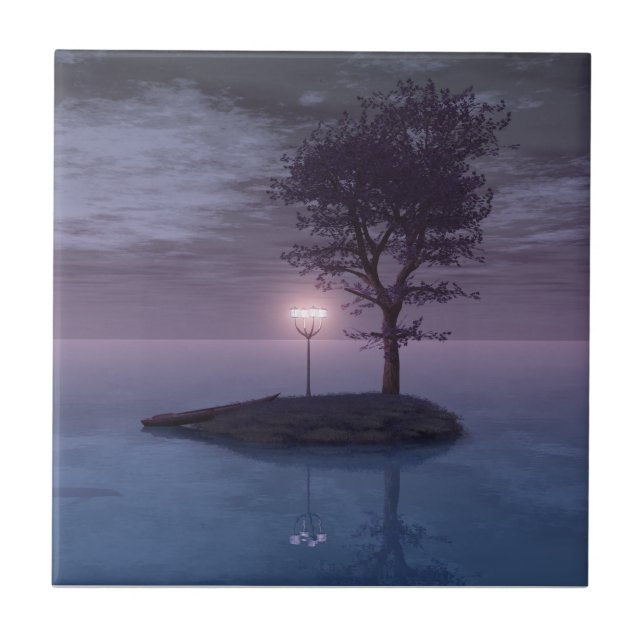 Isle of Wanderers Decorative Tile Kakelplatta (Framsidan)