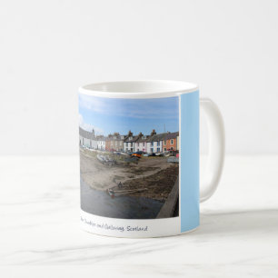 Isle of Whithorn Harbour, Galloway, Skottland Kaffemugg