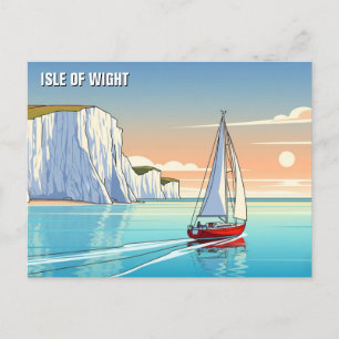 Isle of Wight England Travel Vykort