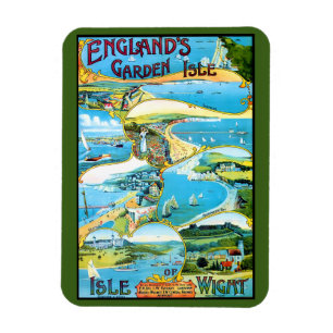 Isle of Wight Refrigerator Magnet