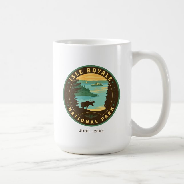 Isle Royale nationalpark Kaffemugg (Höger)