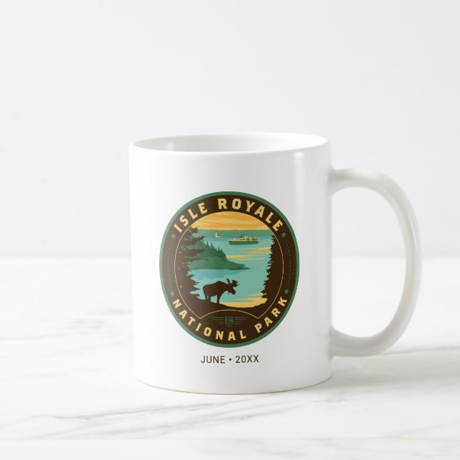 Isle Royale nationalpark Kaffemugg (Höger)
