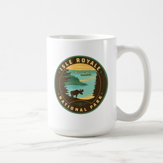 Isle Royale nationalpark Kaffemugg (Höger)