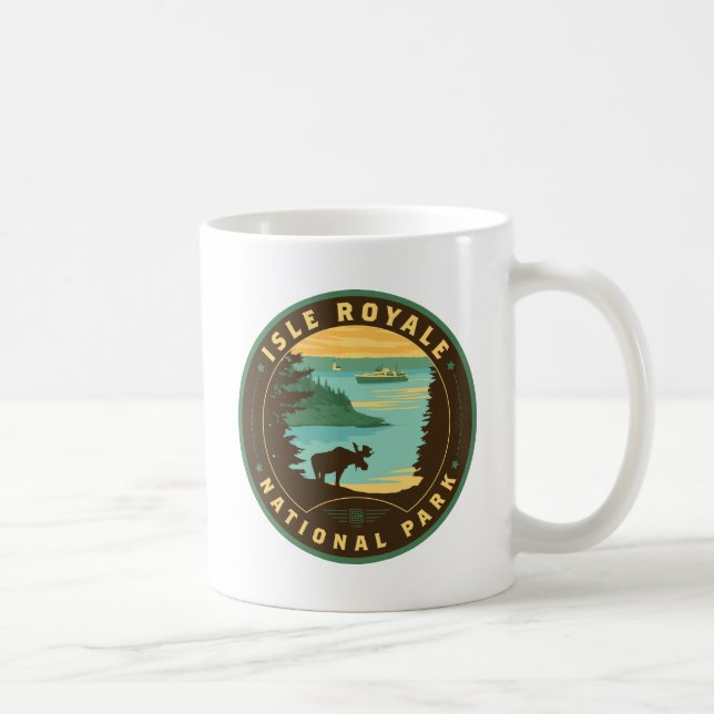 Isle Royale nationalpark Kaffemugg (Höger)