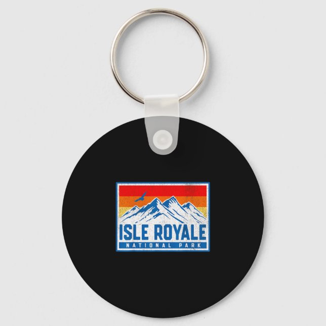Isle Royale nationalpark  Nyckelring (Framsida)