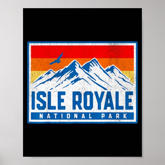 Isle royale nationalpark  poster (Framsidan)