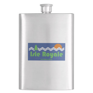 Isle Royale nationalpark Retro Fickplunta