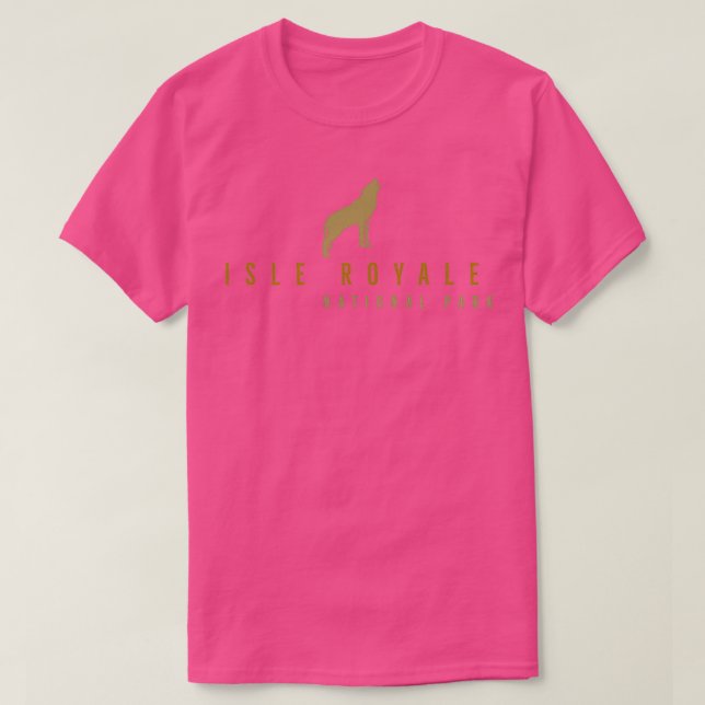 Isle Royale nationalpark T Shirt (Design framsida)