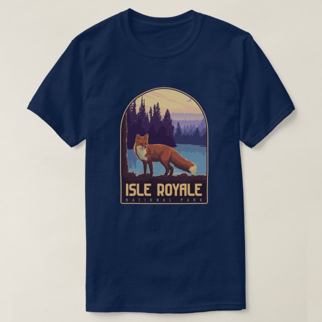 Isle Royale nationalpark T Shirt (Design framsida)