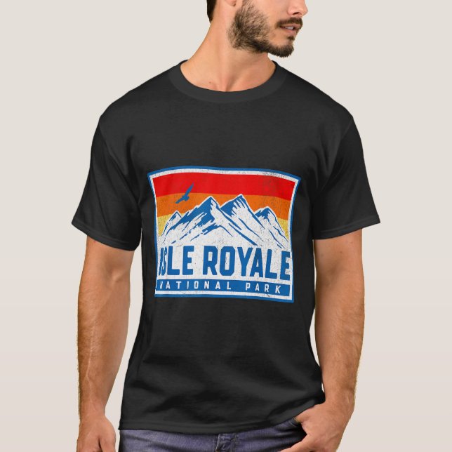 Isle Royale nationalpark  T Shirt (Framsida)