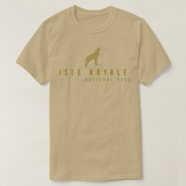 Isle Royale nationalpark T Shirt (Design framsida)