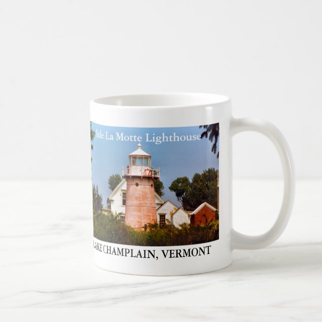 IsleLaMotte fyr, Vermont mugg (Höger)