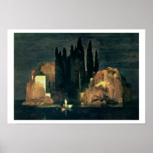 Islen av deadna, 1880 (olja på kanfas) poster