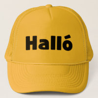 Íslenska-Hejen på isländska Halló