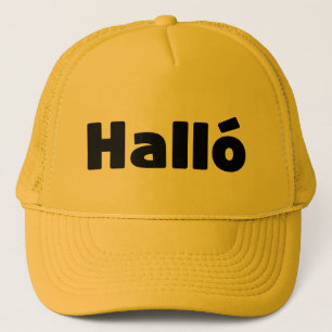 Íslenska-Hejen på isländska Halló Keps