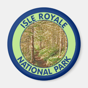 IsleRoyale nationalpark, Michigan Magnet
