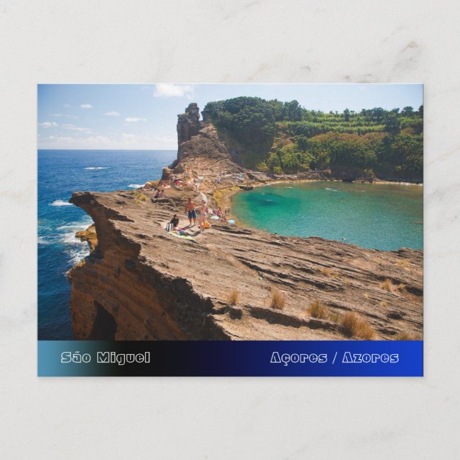 Islet Vila Franca do Campo Vykort (Framsida)