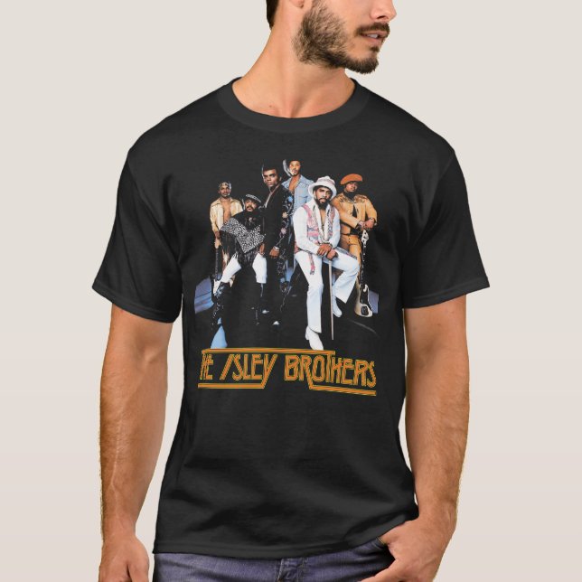 Isley Brothers American Rb Funk Rock musik Ban T Shirt (Framsida)