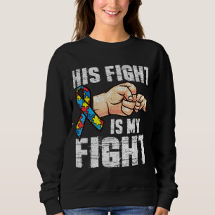 Ism Awareness Autism Mamma Pappa Hans kamp är min T Shirt