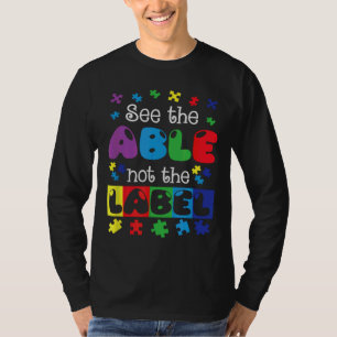 Ism Awareness Support Autism Kids for Mamma Pappa T Shirt