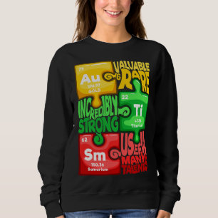 Ism Puzzle Chemistry Time Bord Inslag Autism Aw T Shirt