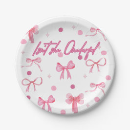 Isn't she Onederful party paper plates