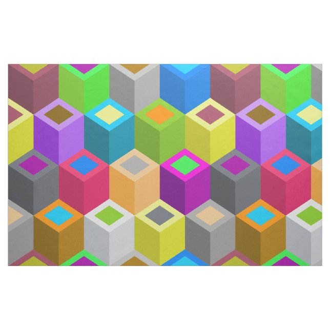 Iso City Blocks Tyg (Fat Quarter)