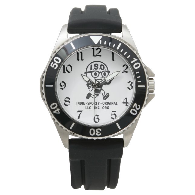 ISO-hatten Armbandsur (Framsida)