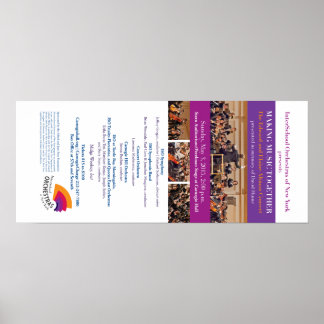 ISO vid Carnegie Hall Poster