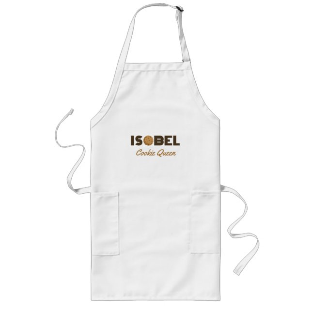 Isobel cookie Queen Long apron Långt Förkläde (Framsidan)