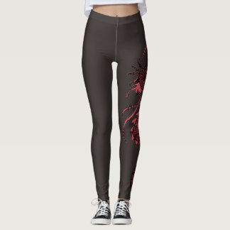 Isobels drakedamasker leggings