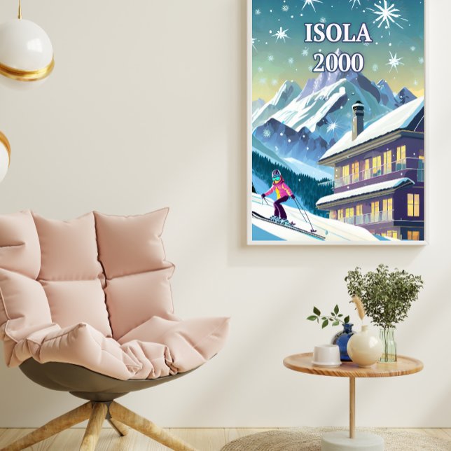 Isola 2000 : Éclat Alpin au Sommet des Cimes Poster (Skapare uppladdad)
