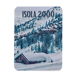 Isola 2000 Station de ski Magnet