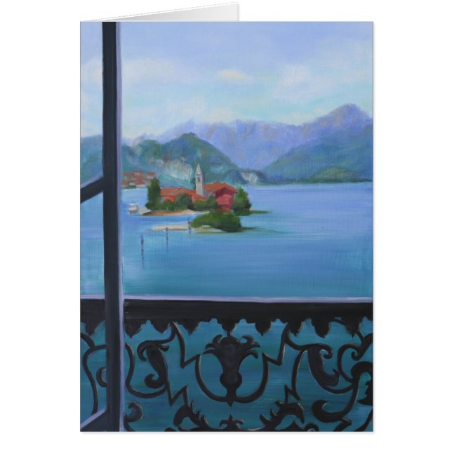Isola balkong hälsningskort (Framsidan)
