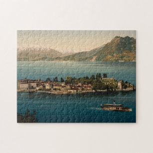 Isola Bella III, sjö Maggiore, Piedmont, italien Pussel