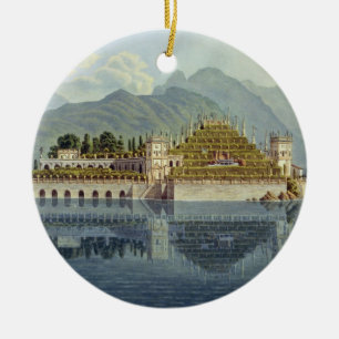Isola Bella, sjö Maggiore: de terrasserade Julgransprydnad Keramik