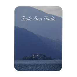 Isola San Giulio, Sjö Orta, Italien Magnet