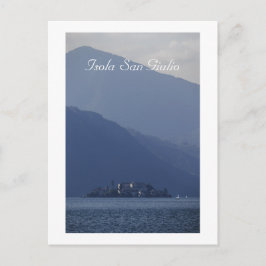 Isola San Giulio, Sjö Orta, Italien Vykort
