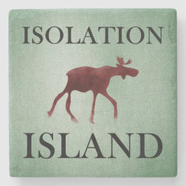 Isolation Island Ledtråd Stenunderlägg