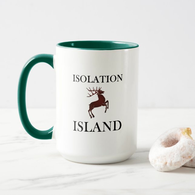 Isolation Island Mugg (Med munk)