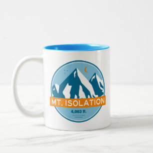 Isolation New Hampshire Stars Måne Två-Tonad Mugg