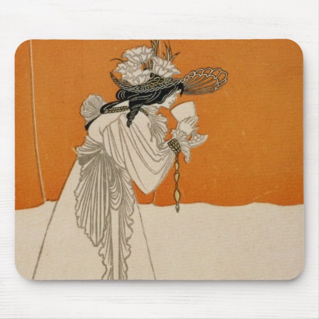 Isolde illustration från "studion", 1895 (lith musmatta (Framsidan)