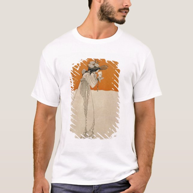Isolde illustration från "studion", 1895 (lith tee shirt (Framsida)
