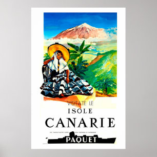 Isole Canarie, reser affischen Poster
