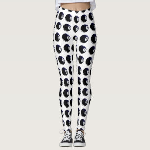 Isolerad åtta Boll Leggings