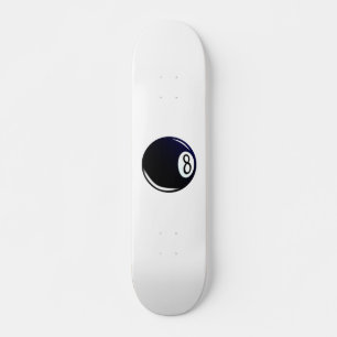Isolerad åtta Boll Mini Skateboard Bräda 18,5 Cm
