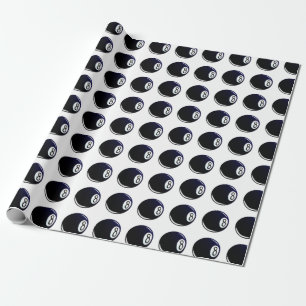 Isolerad åtta Boll Presentpapper