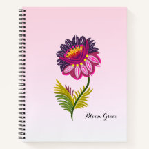 Isolerad blomma