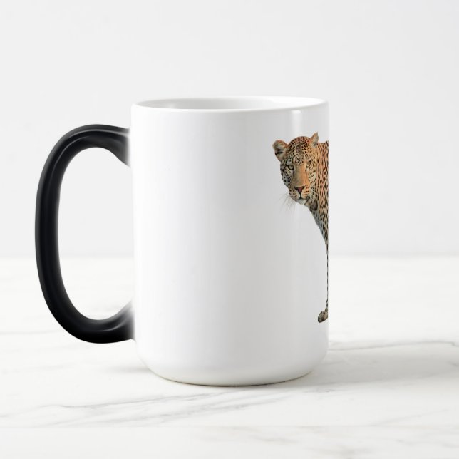 isolerad morphing-mugg zazzle konst magisk mugg (Vänster)